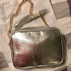 Victoria Secret Silver Crossbody